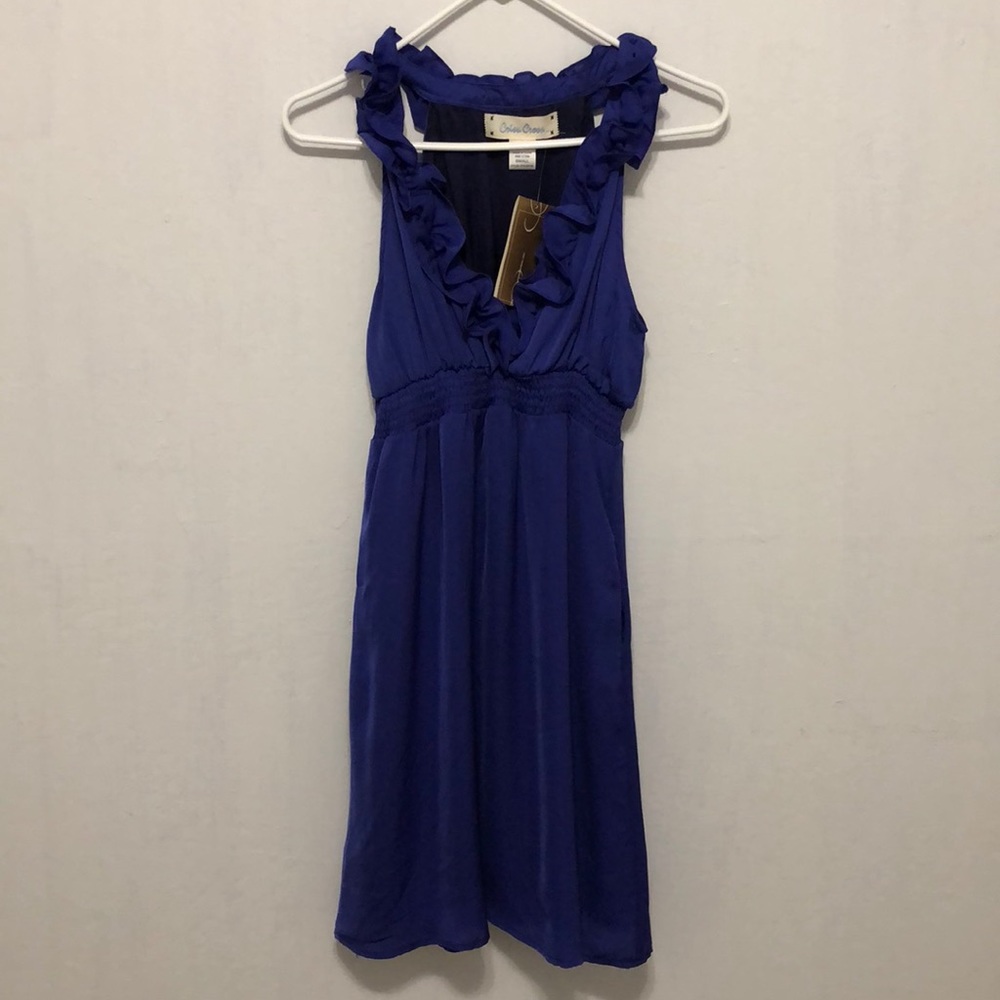 Francesca purple dress